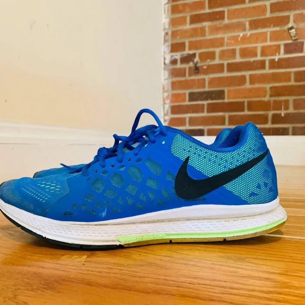 Nike Shoes Mens 11 Athletic Trainers Air Zoom Pegasus 31 Running Hyper Cobalt - Picture 16 of 16